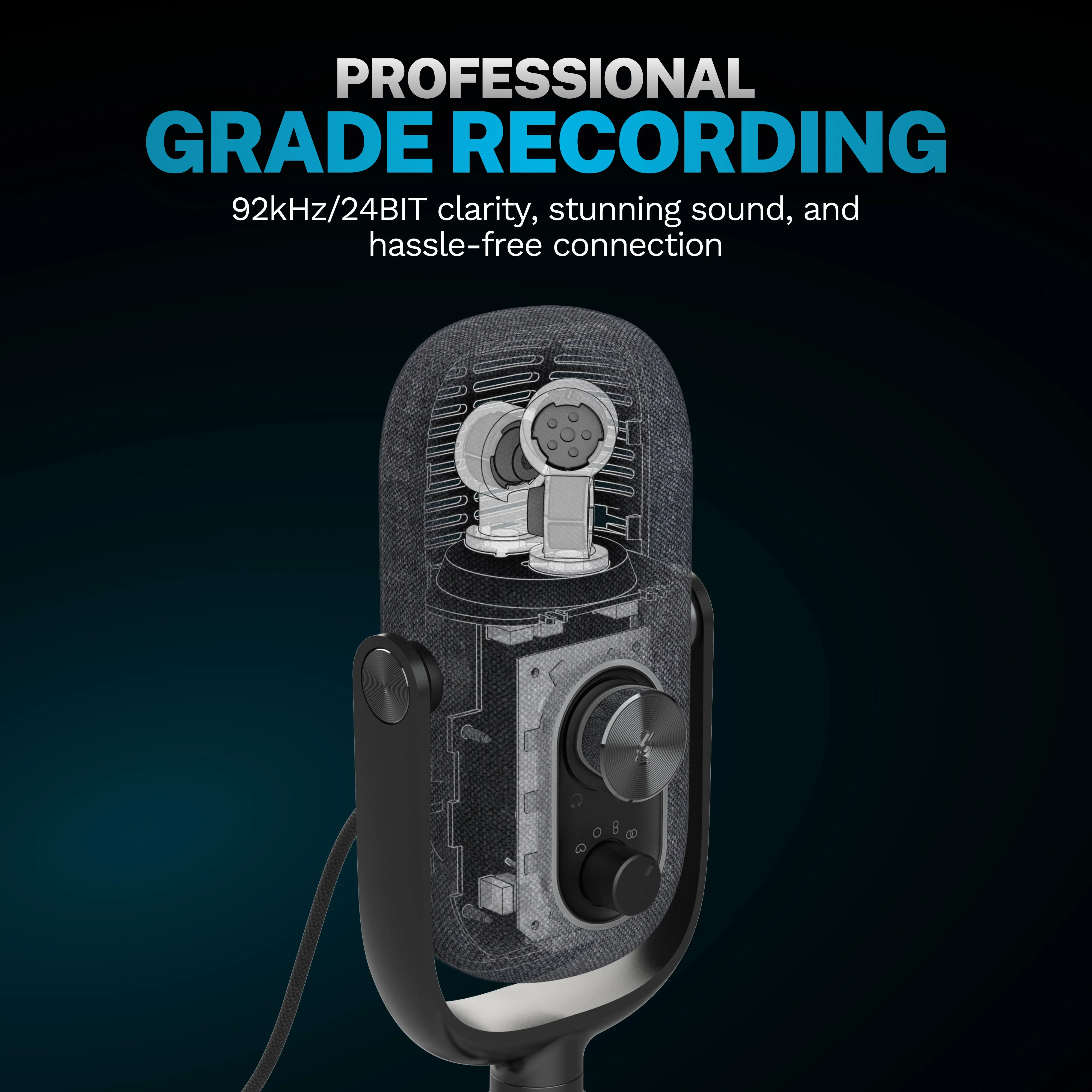 Epic Talk USB Microphone Black - Image 12