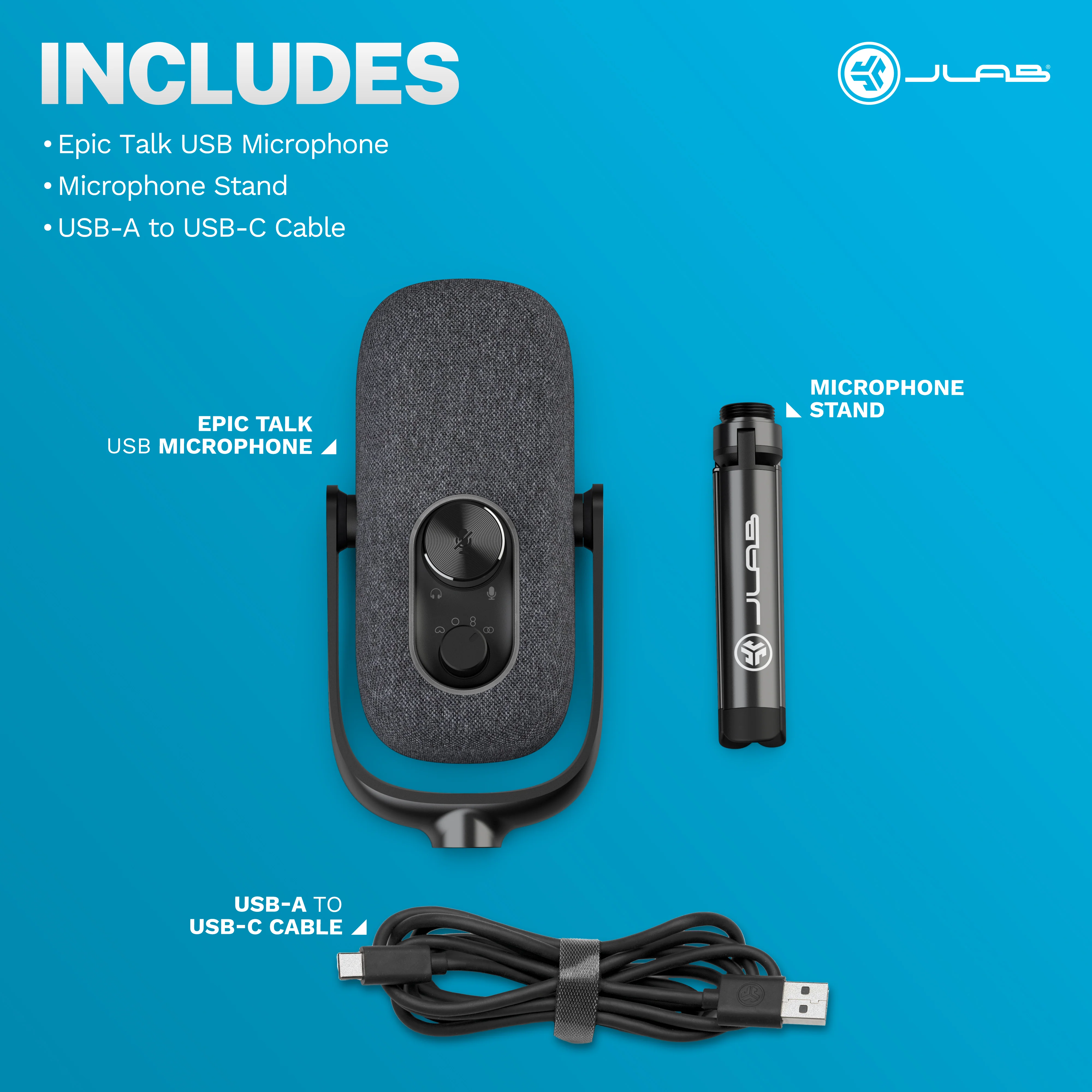 Epic Talk USB Microphone Black - Image 26