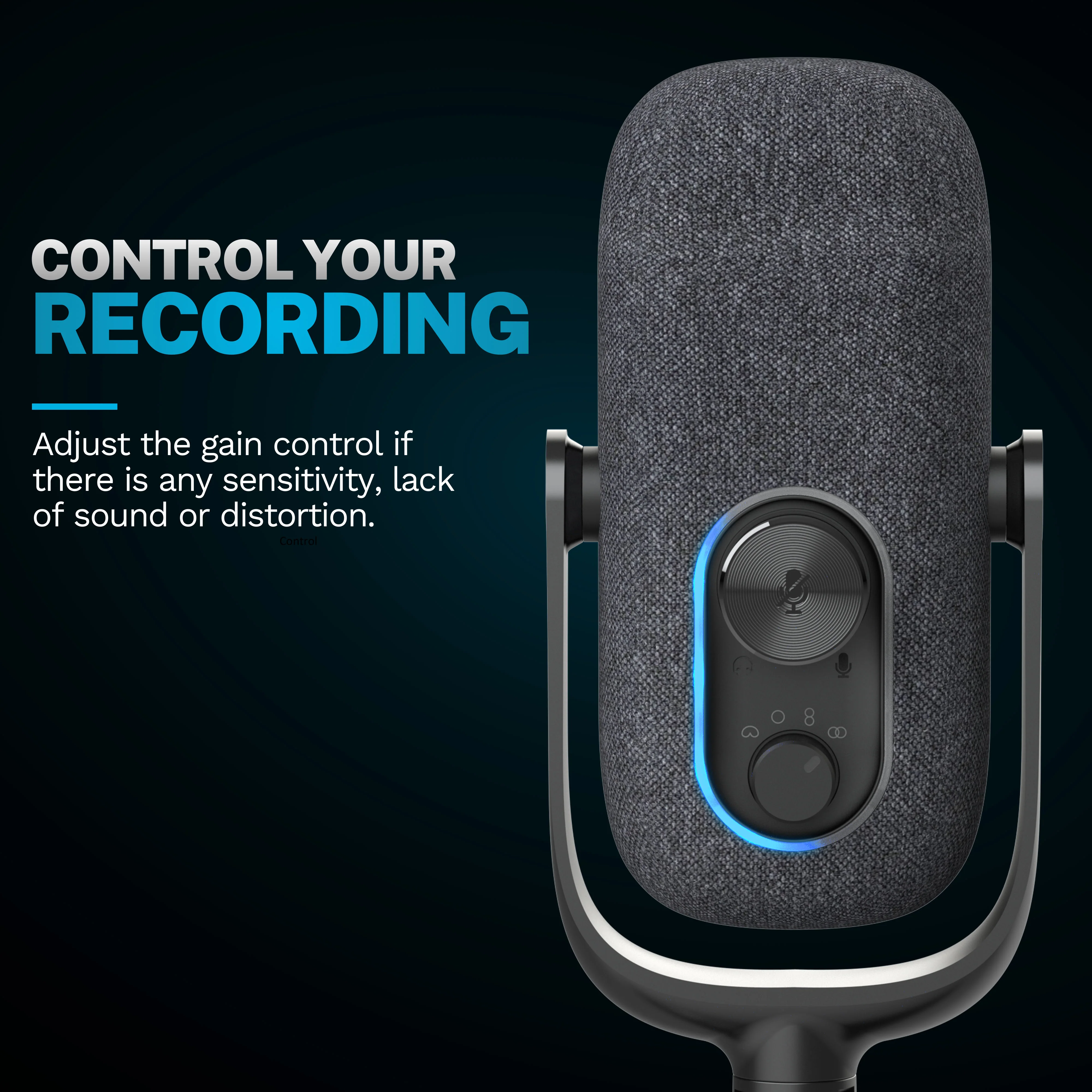 Epic Talk USB Microphone Black - Image 25